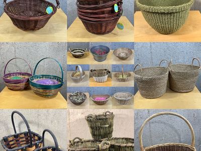 Various Baskets Many to choose from $5 and up