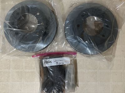 2003 Chevy Suburban Front Brake Rotors and Pads Set