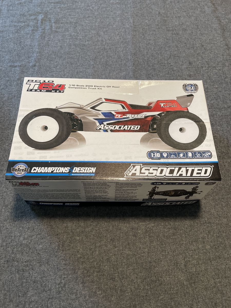 Team associated rc10 t6.4 team kit w/ upgrades new obo