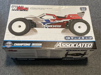 Team associated rc10 t6.4 team kit w/ upgrades new obo