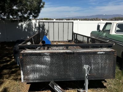 Utility Trailer- Heavy Duty With Mesh Sides
