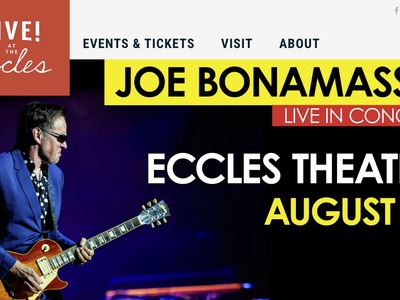 Joe Bonamassa Concert -Tomorrow Great Seats