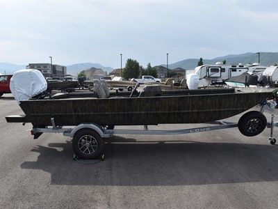 2025 Lowe Rough Neck 1860 Side Console with a 90HP Mercury Engine and Trailer
