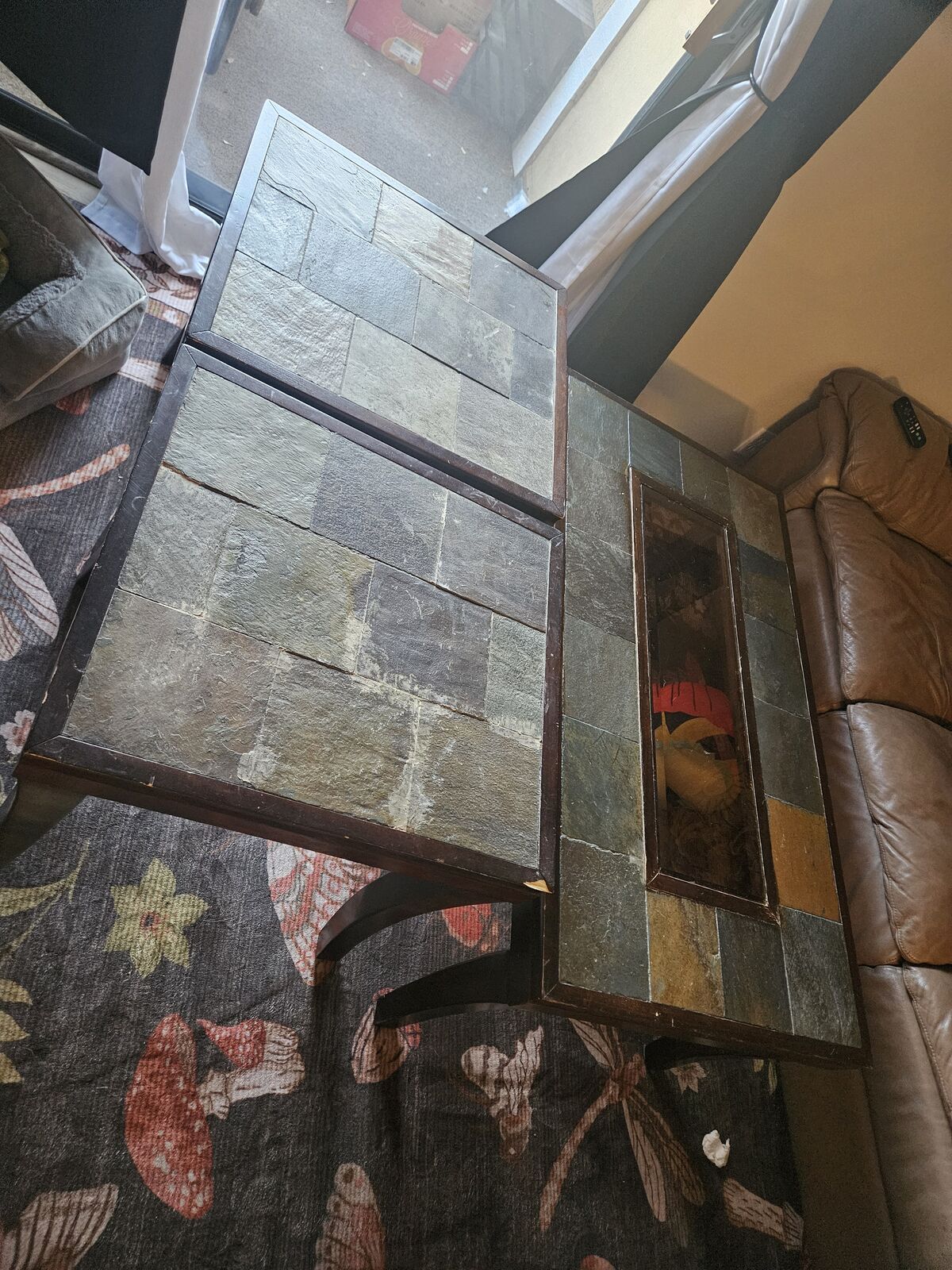 3 set coffee and side tables.