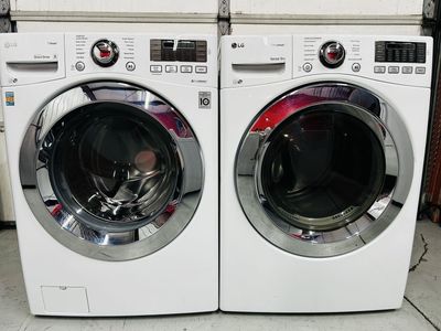Lg Steam Electric Front Load Set