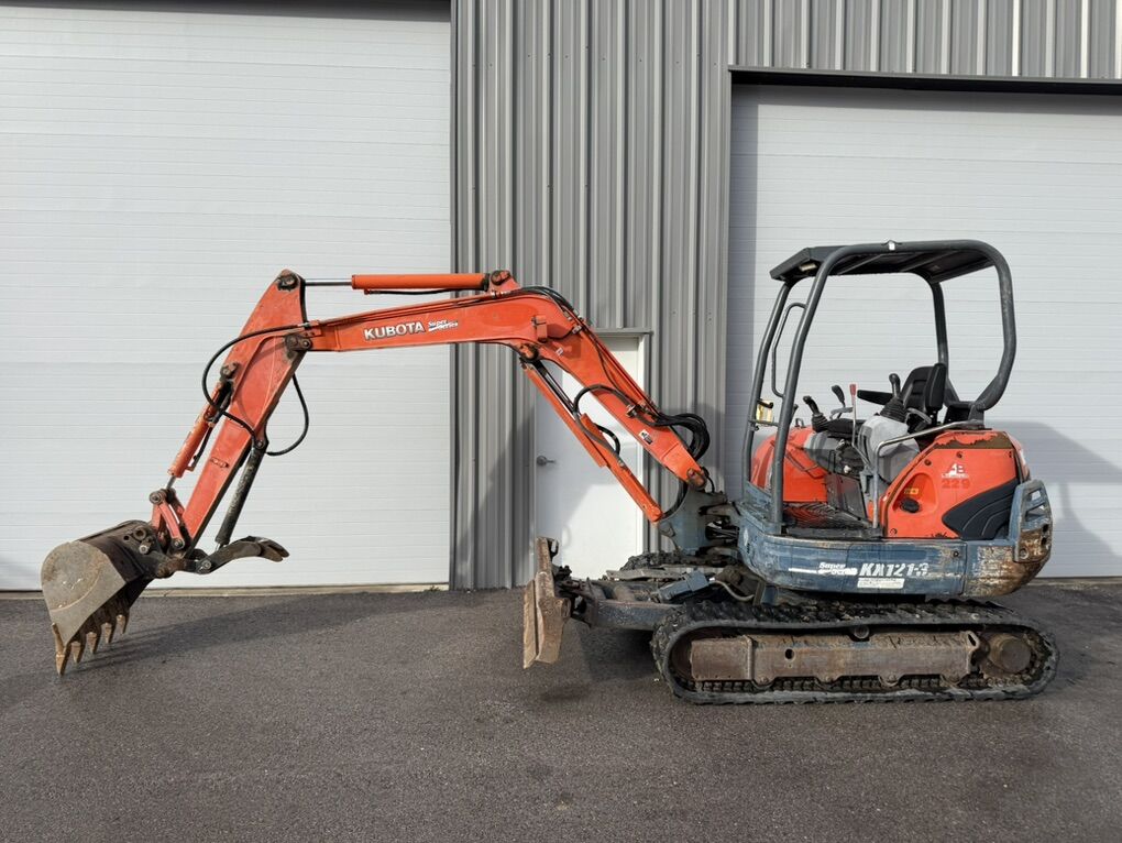 Kubota KX121-3SS Mini Excavator. Great Machine!