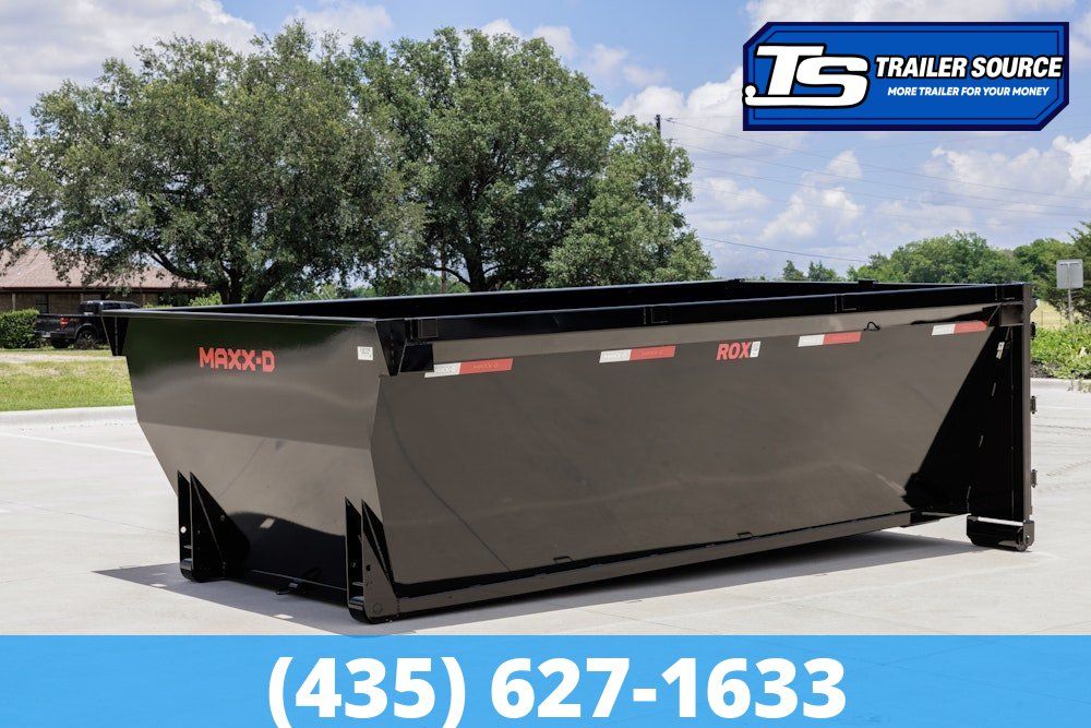 Maxx-D Roll Off Dumpster Bin Only 14 ft 6'0" Sides