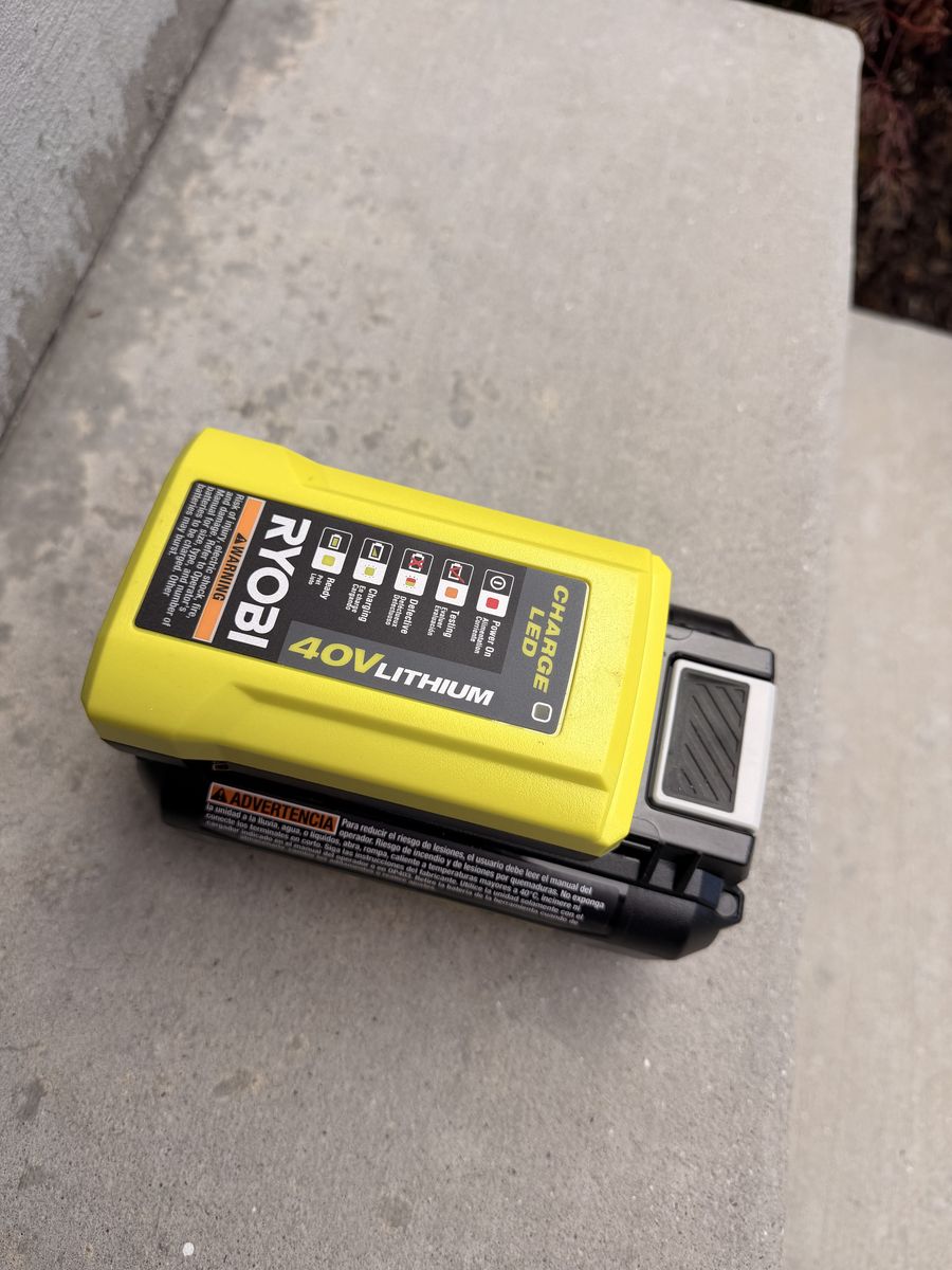 Ryobi battery and charger 40V