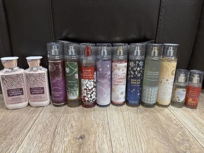 Free bath + bodyworks fragrances and lotion