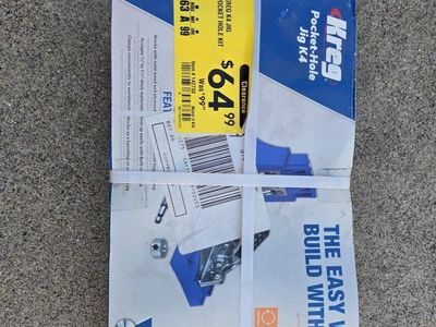 Kreg Pocket-Hole Jig K4 Kit - Woodworking DIY Tool