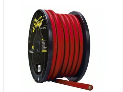 Stinger 1/0 gauge 50 feet ofc new