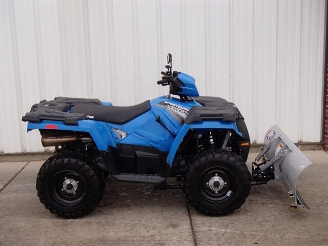 Polaris 450 Sportsman with Plow