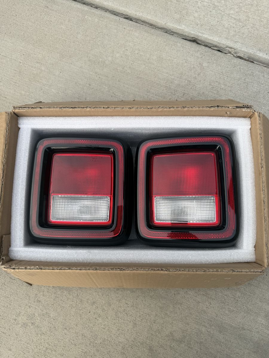 Jeep Wrangler JL LED Tail Lights (2018-2024 models)