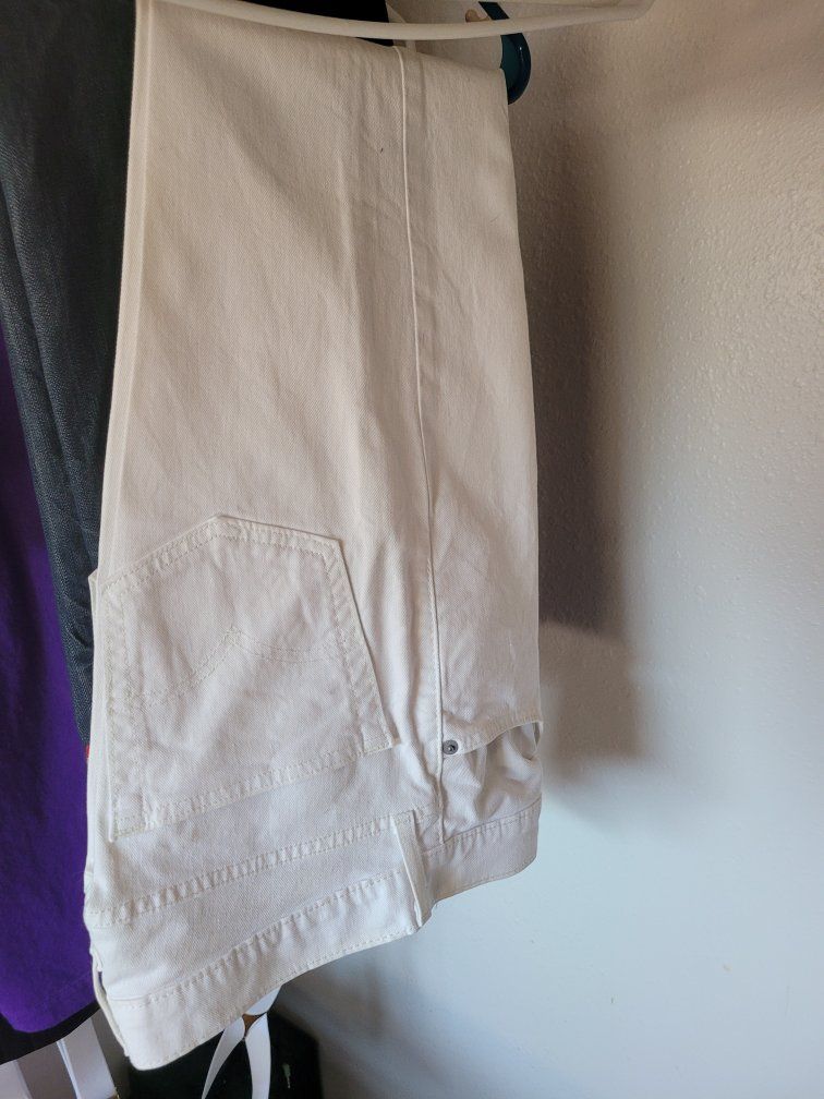 Levi's 511 Slim Fit White Jeans Size 30x32