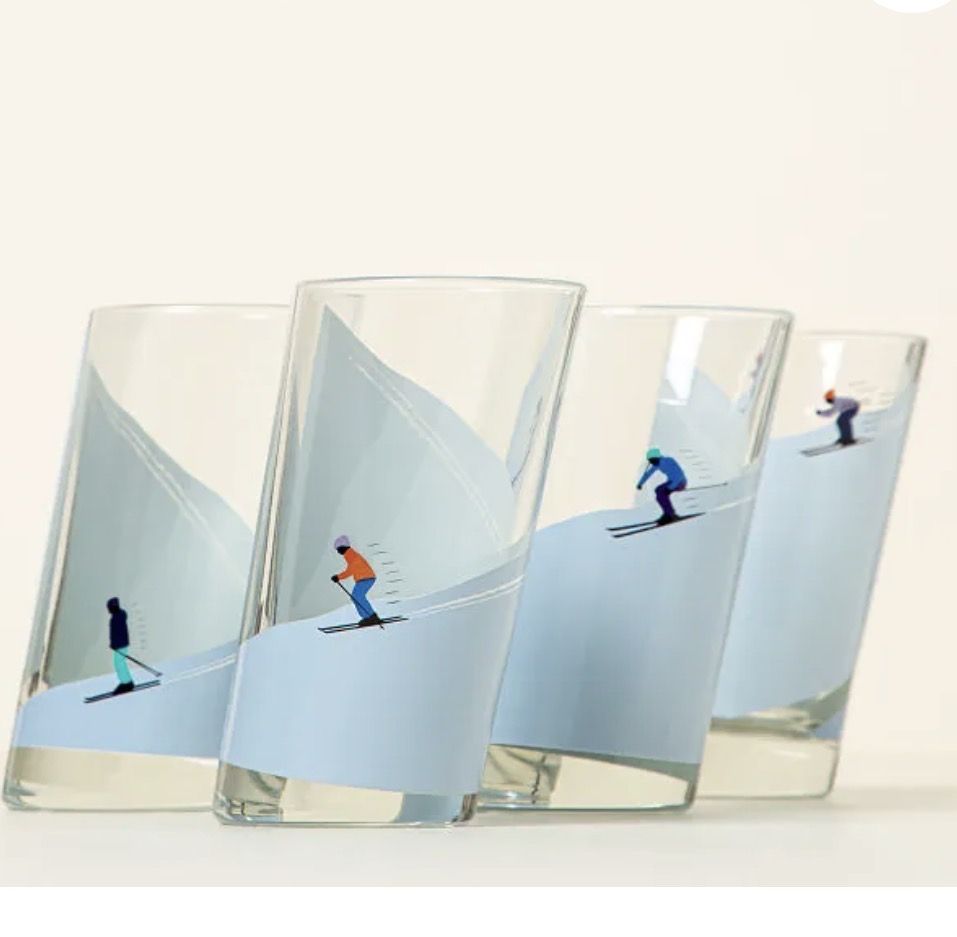 Uncommon Goods Ski Slope Cups