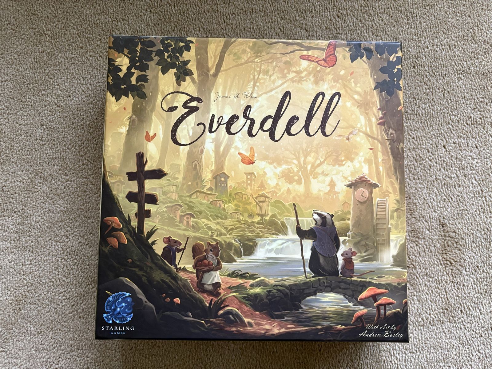 COMPLETE Everdell Board Game