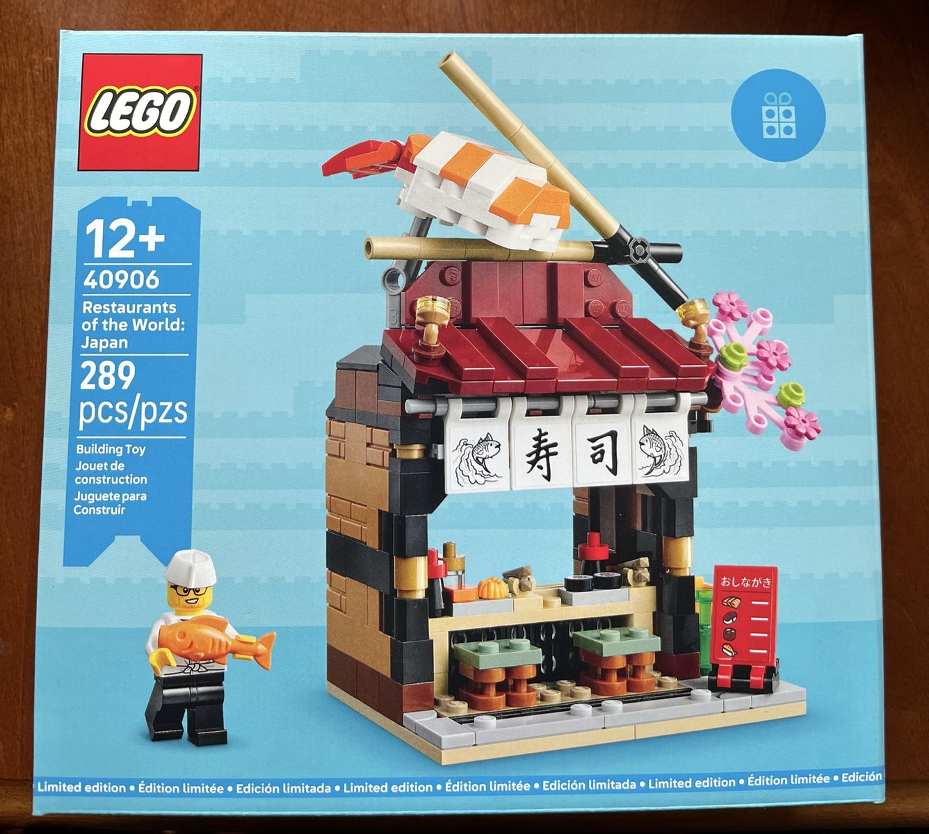 LEGO 40906 Restaurants of the World: Japan - Limited Edition, 289 pcs