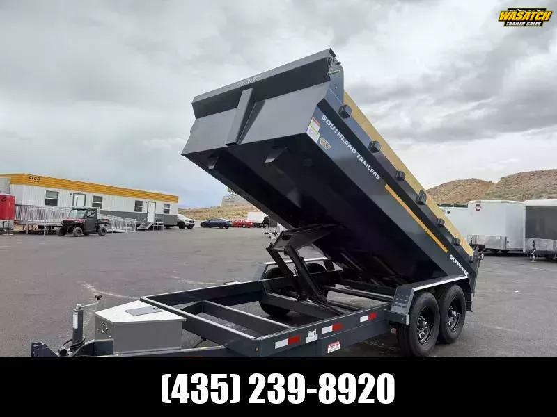 Southland Trailers 7X14 14K SL714 TUBE FRAME Dump Trailer