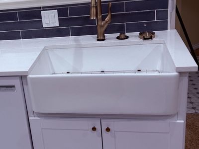 33 Inch White Farmhouse Sink