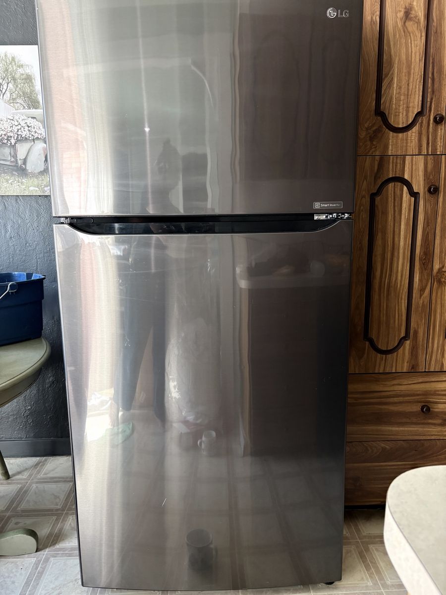 LG Top-Freezer Refrigerator Stainless Steel Finish Smart Inverter
