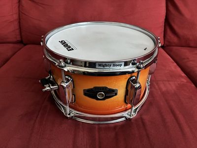 Used - Tama 5.5” x 10” Artwood Maple Snare Drum Caramel Sunburst