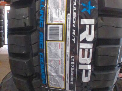 LT275/50R22 RBP REPULSOR R/T LOAD RANGE E 10PLY.