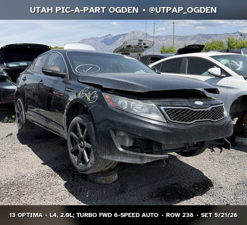 2013 Kia Optima Parts - UTPAP Ogden