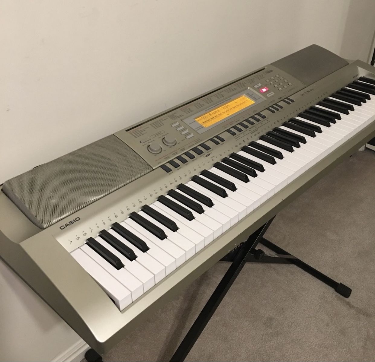 Casio Piano-Touch Keys Workstation, Adapter, Stand