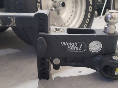 Weigh safe equalizer tow hitch assembly