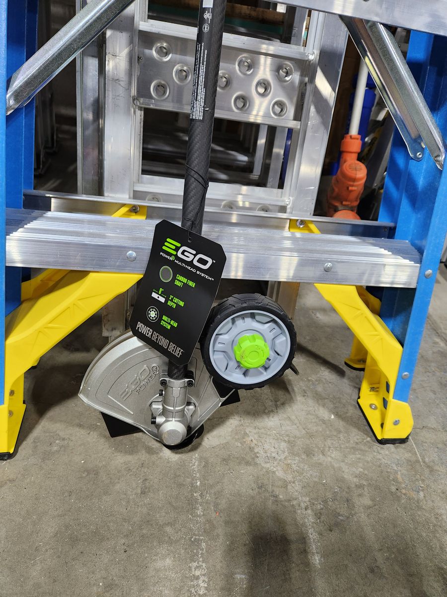 EGO Power+ Multi-Head System 8-in Handheld Battery Lawn Edger! hurry in today