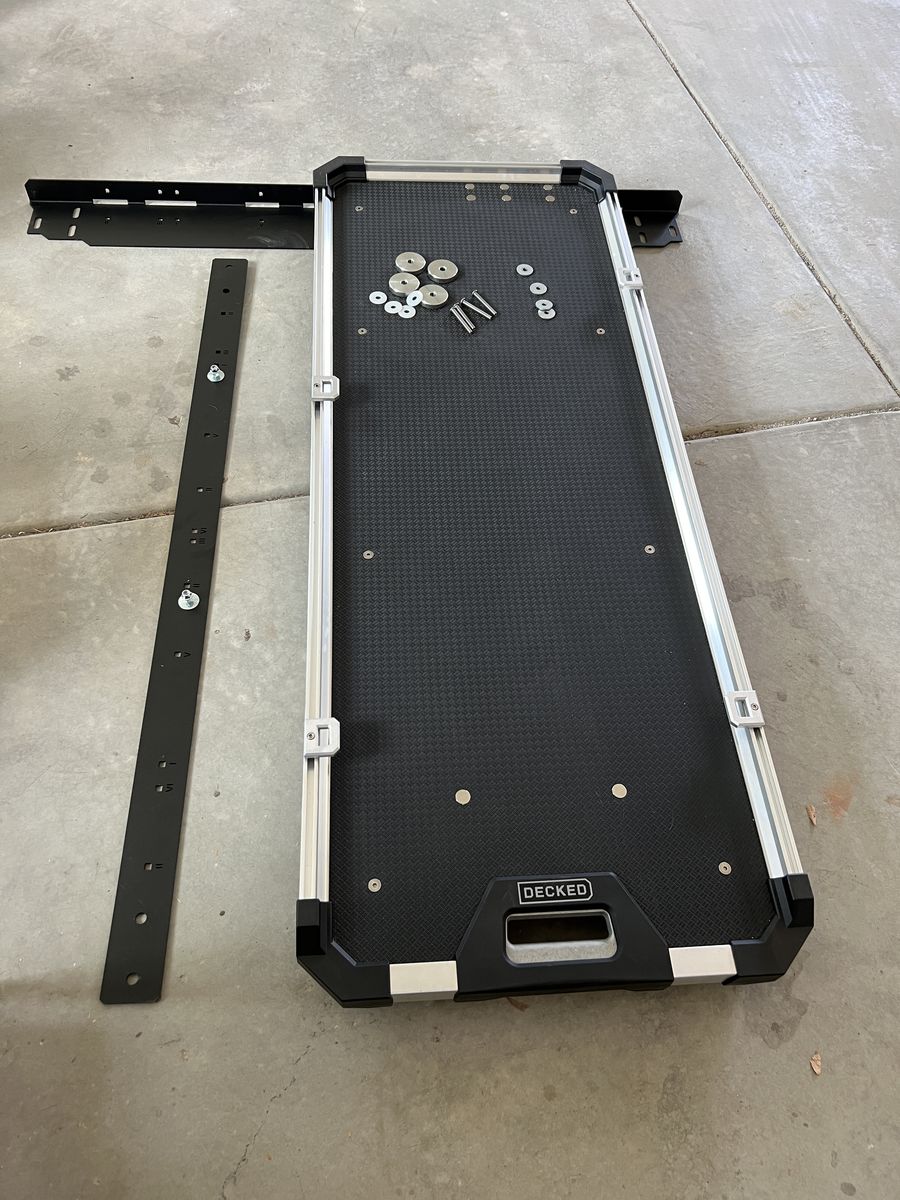 NEW - Decked CargoGlide Half Bed for Drawer System