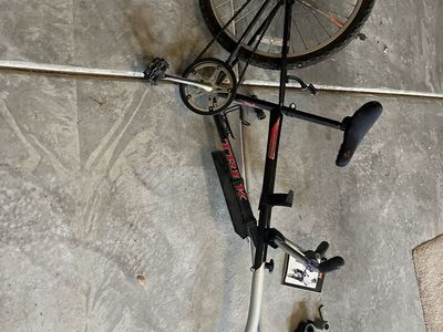Trek Mountain Train Trail-a-Bike - Child's Tow-Behind Bicycle - Easy Attach System, All Mounts & Manual