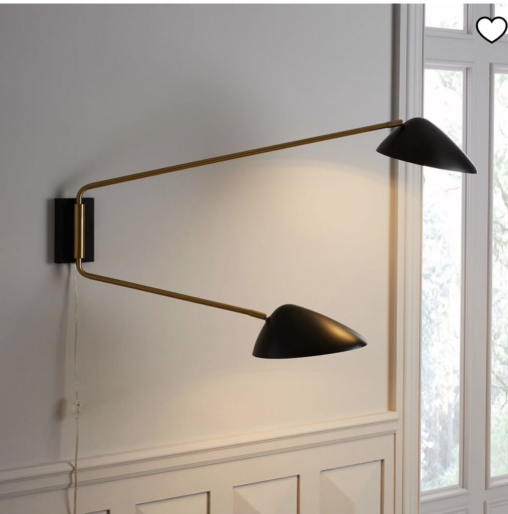 West Elm Double Arm Sconce