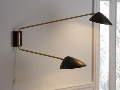 West Elm Double Arm Sconce
