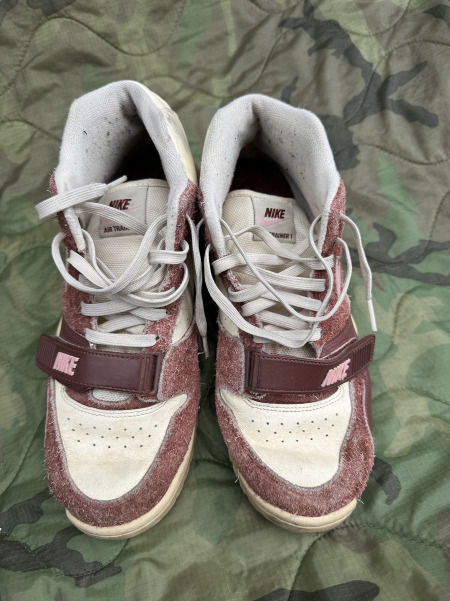 Nike Air Trainer 1 Sneakers Dark Pony Brown/Pink DM0522-201 - Men's 10