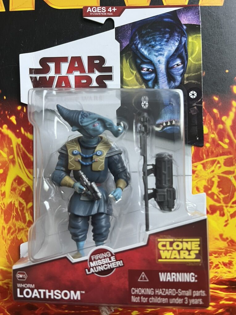 Star Wars Clone Wars Whorm Loathsom CW15