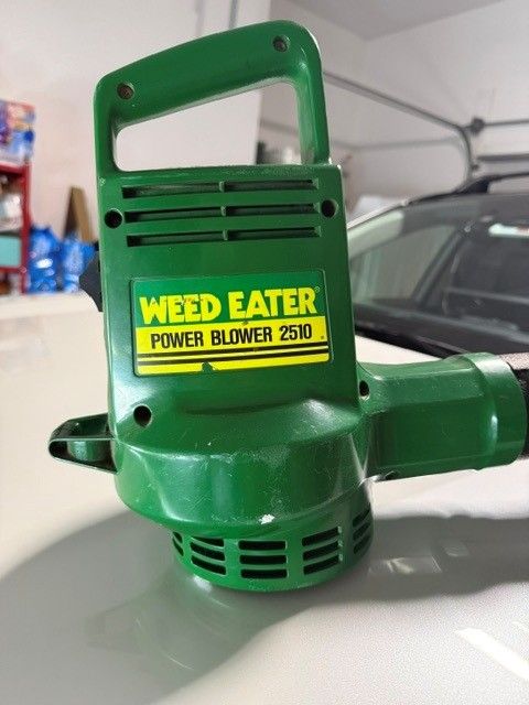 Weed Eater Power Blower 2510 Electric Leaf Blower - Used, Great Condition  $20.00