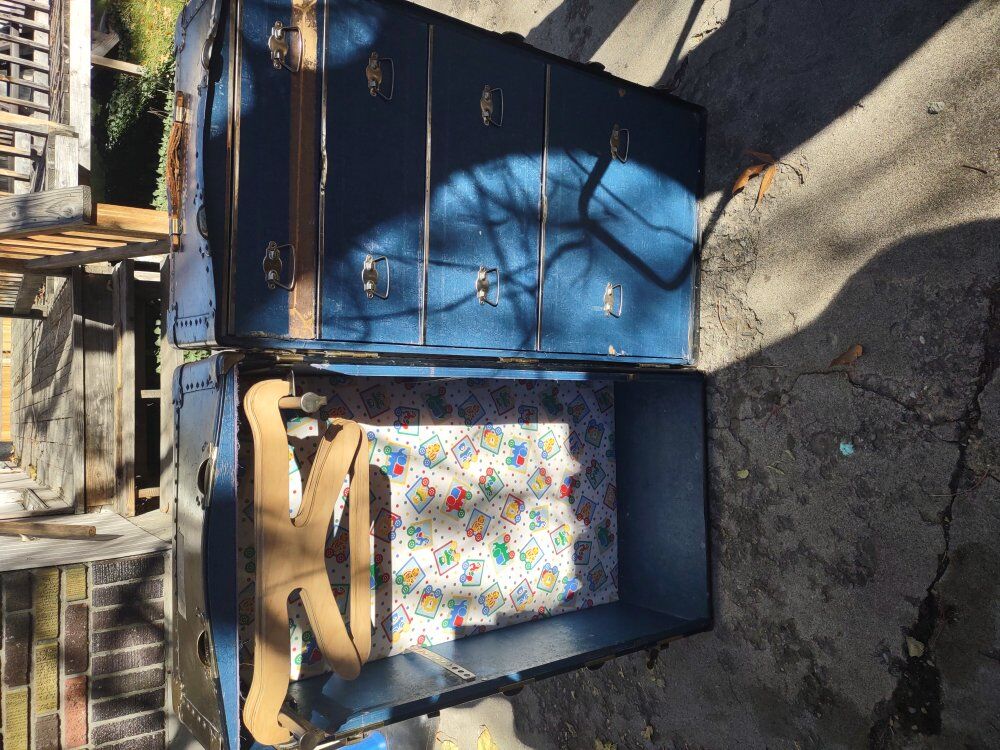 Authentic Steamer Trunk