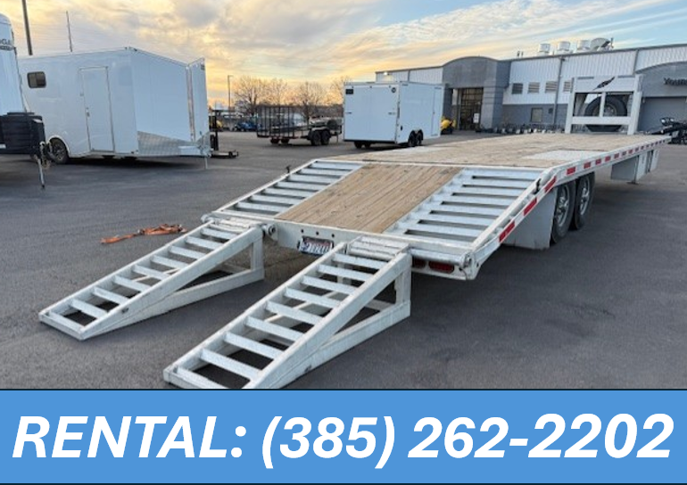 RENTAL GOOSENECK TRAILER FOR $134