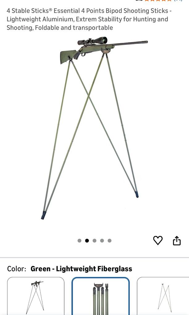 Bipod Shooting Sticks