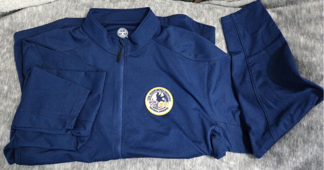 2017 National Jamboree men's jacket, size large.