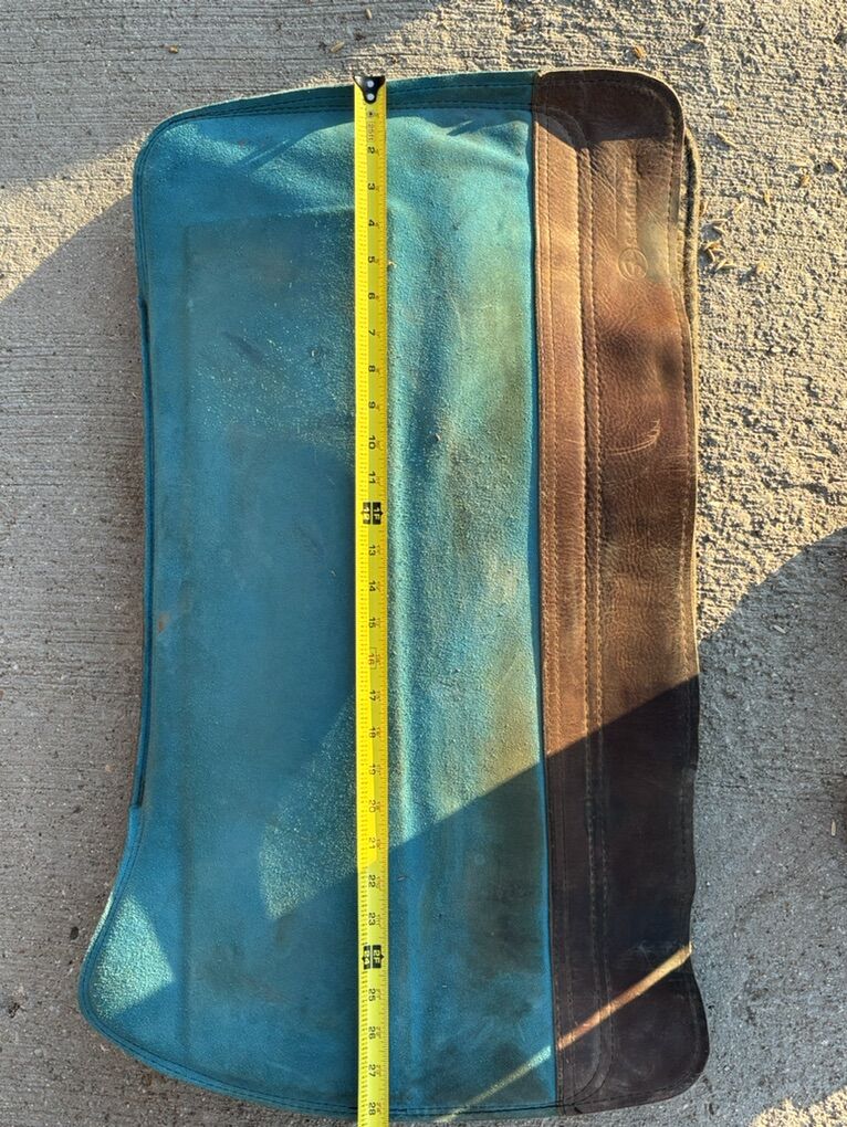28 Inch Teal Saddle Right Saddle Pad