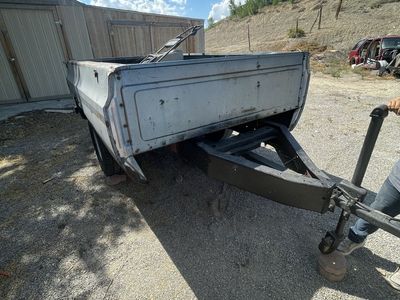 Truck bed trailer
