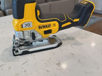 DEWALT 20V MAX Jig Saw, Cordless, Barrel Grip, 3,200 Blade Speed, Bare Tool Only (DCS335B)