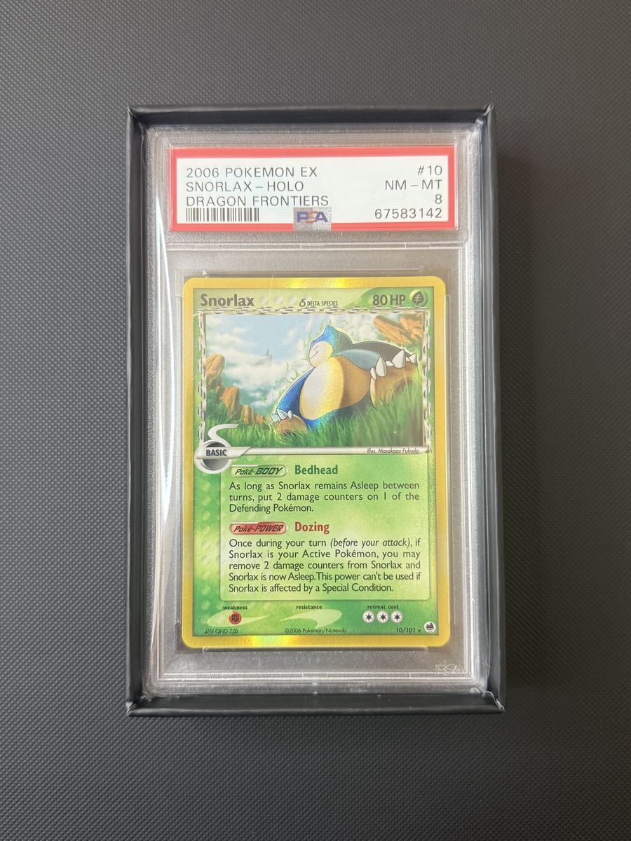 Snorlax - PSA 8
