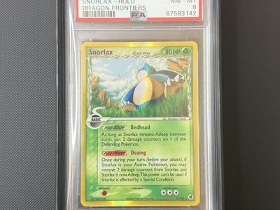 Snorlax - PSA 8