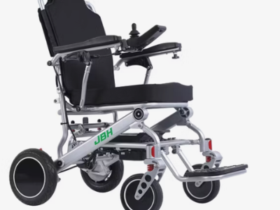 NEW - Manual and Electric Wheelchair with Adjustable Backrest