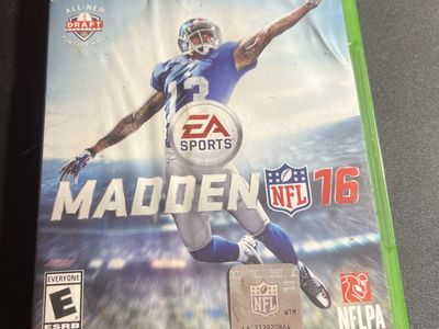 Madden NFL 16 - Xbox One Football Video Game - EA Sports, Good Condition