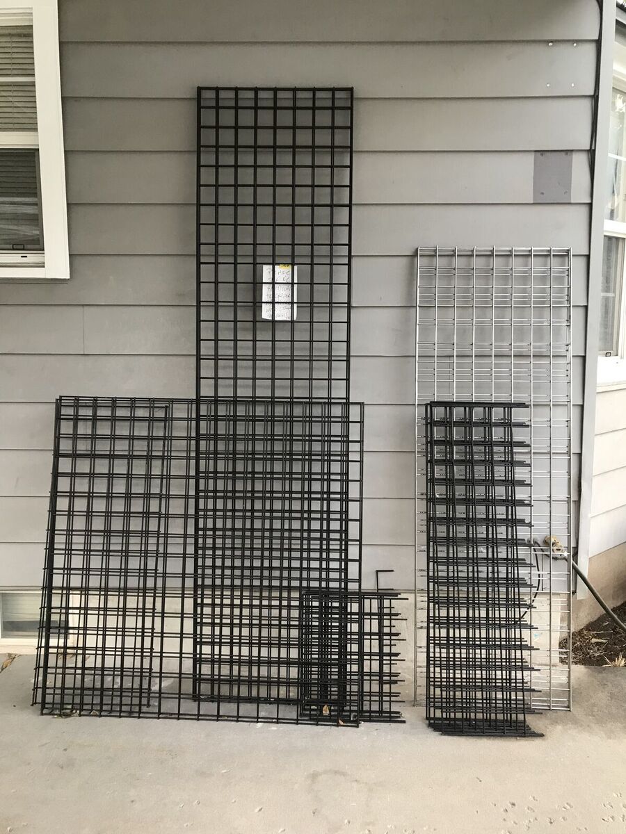 gridwall panels 2’ x 6’ grid wall panels