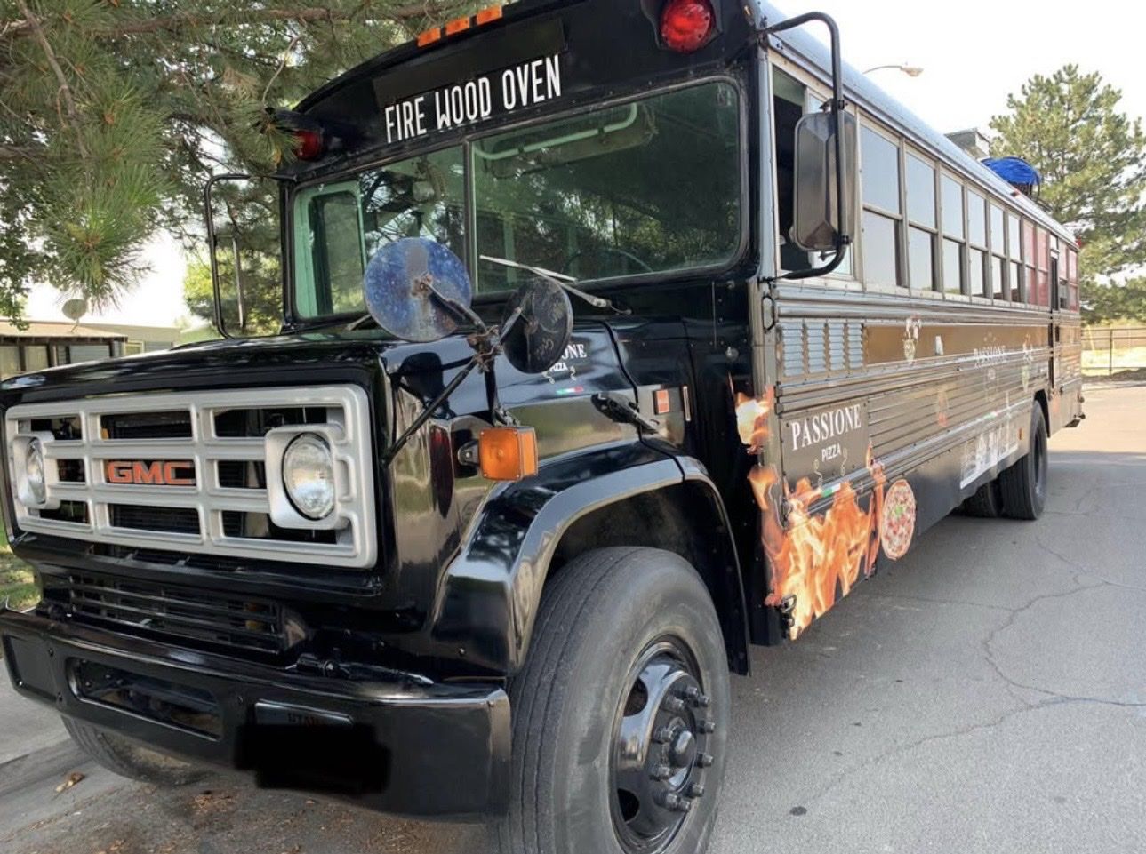 Firewood Pizza Truck
